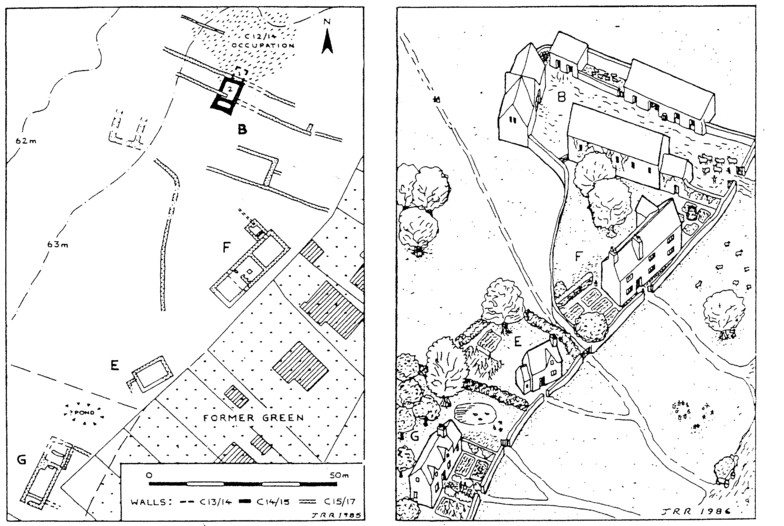 Excavations at Parsonage Fields proposed reconstruction