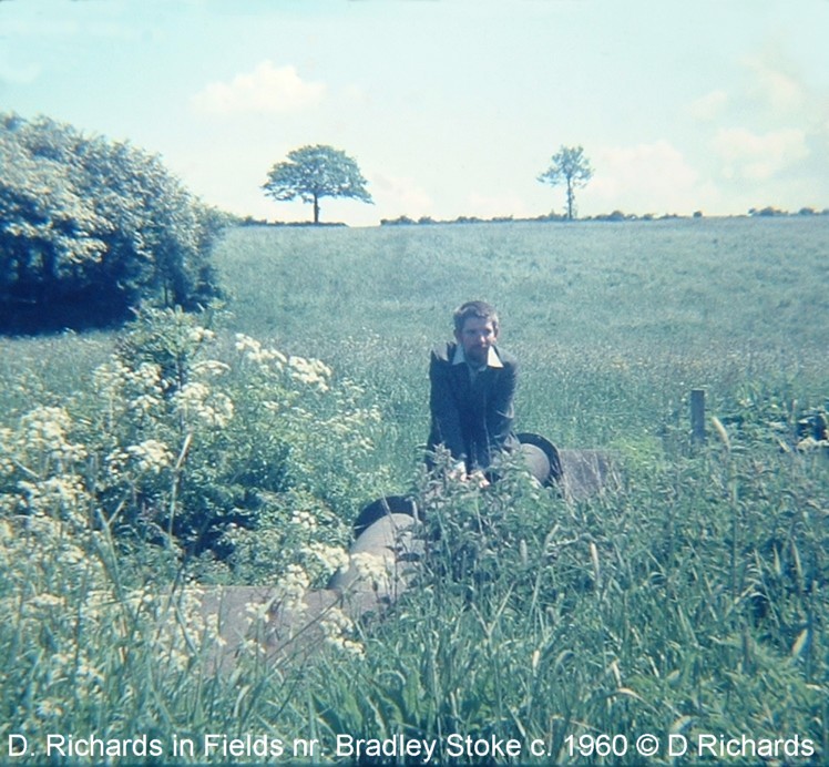 Photograph of Dennis Richards in field