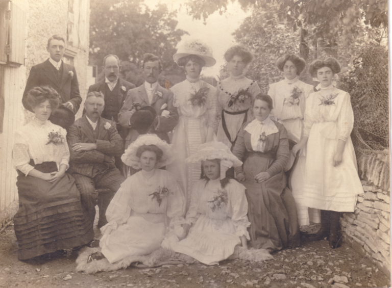 Photo William Reid and  Elizabeth Powell Marriage pre 1900