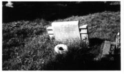Photo of grave in St. Michaels graveyard