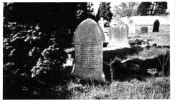 Photo of grave in St. Michaels graveyard