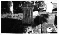 Photo of grave in St. Michaels graveyard