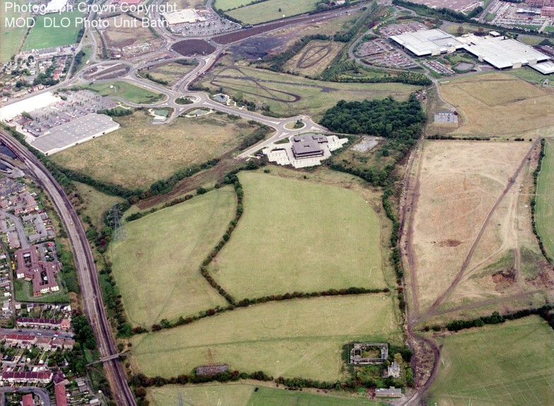 Stanley Farm Aerial Photo circa 1992