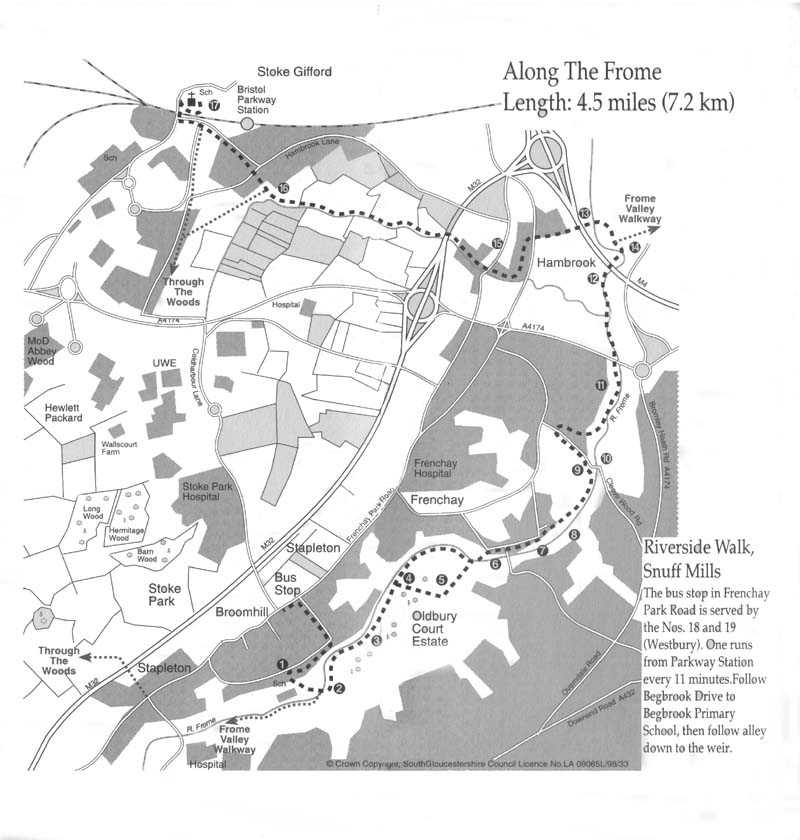 Map of Parish Walk