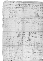 photo of extract from parish registers - Poor rates