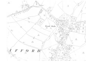 Map Stoke Gifford  1935