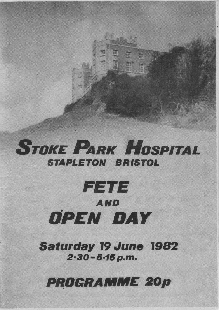 Stoke Park Fete Programme 1982