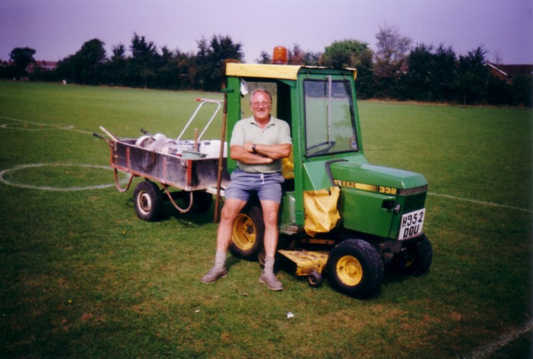 photo of Dave Griffiths - stoke gifford grounds man