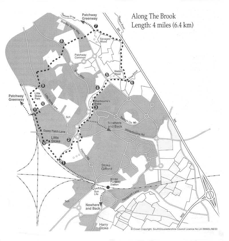 Map of Parish Walk